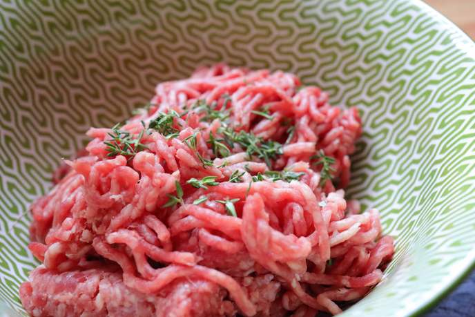 Frisches Hackfleisch