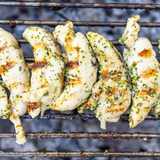 Hähnchenfilet auf dem Grill